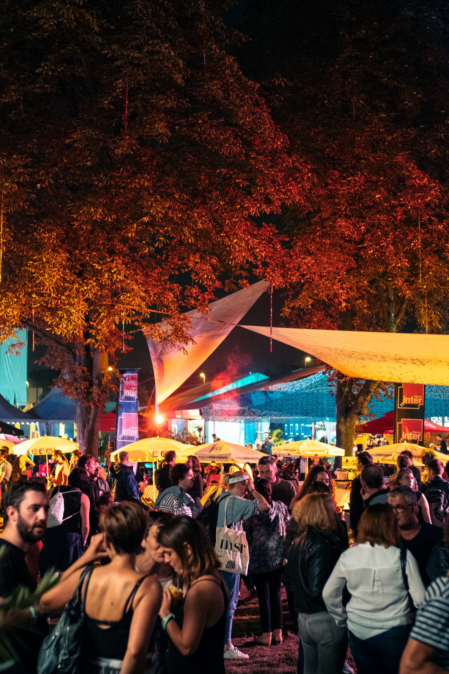 Ambiance à Rock en Seine en 2017